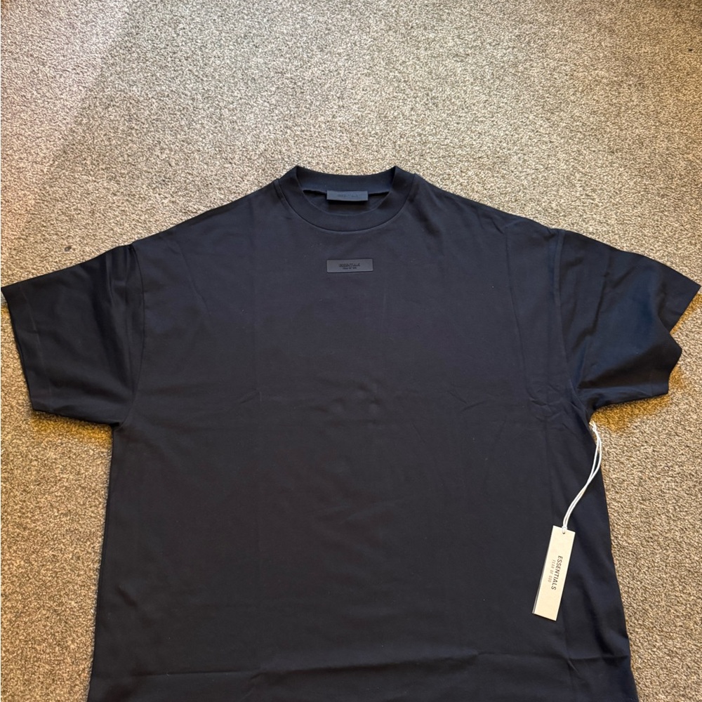 Fear of God Black Short Sleeve Tee